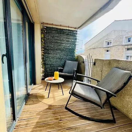 T3 Cosy Proche Avec Parking Апартаменты Вильнев-ле-Магелон
